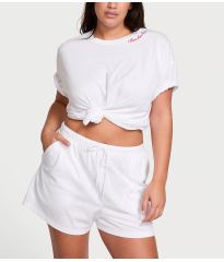 Пижама Cotton Short Pajama Set White