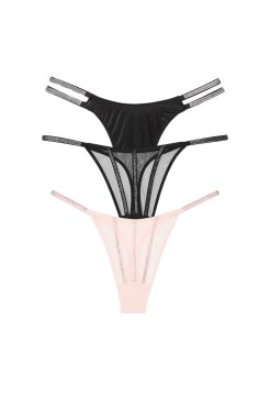 Набір трусиків Shine Strap Thong Panty Box Set Mix