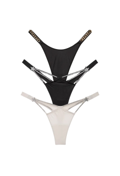 Набір трусиків Shine Strap Thong Panty Box Set Mix