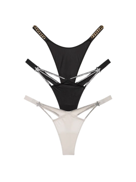 Набір трусиків Shine Strap Thong Panty Box Set Mix