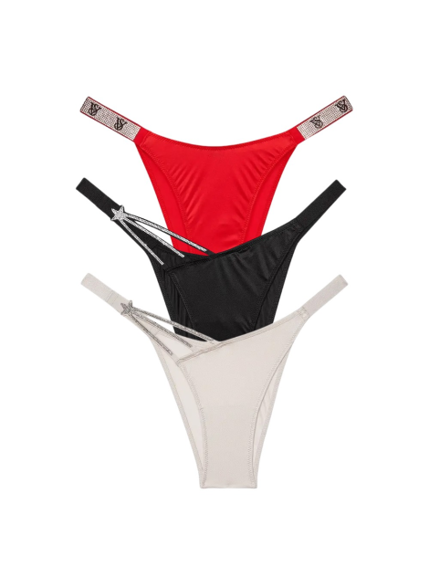 Набір трусиків Shine Strap Brazillian Panty Box Set Mix