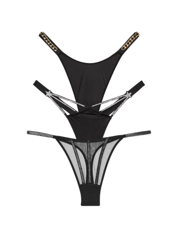 Набор трусиков Shine Strap Thong Panty Box Set Mix