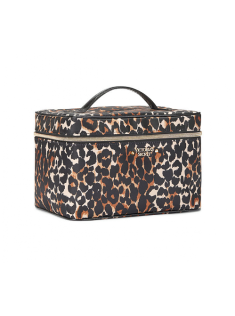 Бьюті кейс Вікторія Сікрет 2 у 1 Train Case Leopard print