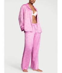 Пижама Satin Long Pajama Set Victoria’s Secret Citron Floral