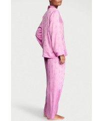 Піжама Satin Long Pajama Set Victoria's Secret Citron Floral