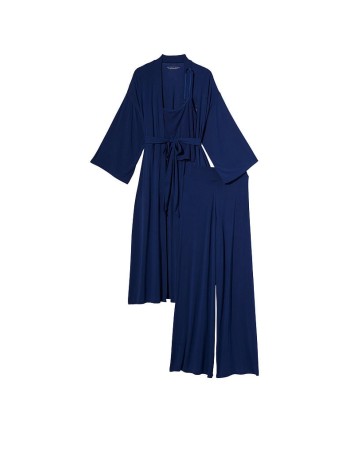 Пижама Modal 3-Piece PJ Set Luxe Blue 