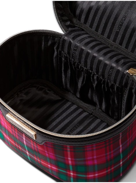 Бьюти кейс Victoria’s Secret Train Case Bright Tartan