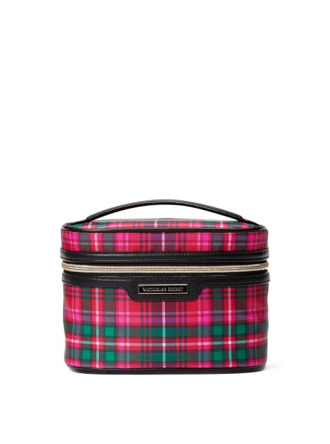 Бьюти кейс Victoria’s Secret Train Case Bright Tartan