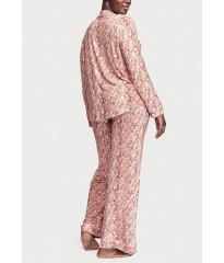 Піжама Modal Long Pajama Set Snake print