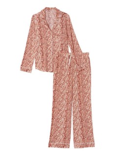 Піжама Modal Long Pajama Set Snake print