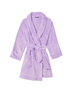 Плюшевий Халат Short Cozy Robe Petal Purple Plush Heart