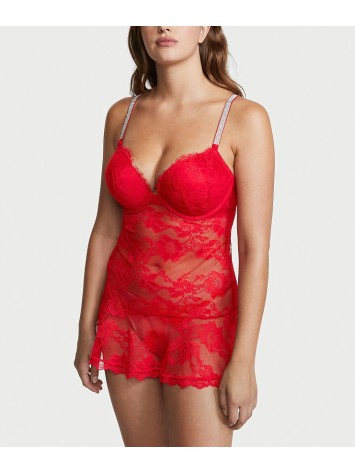 Пеньюар Bombshell Lace Shine Strap Babydoll