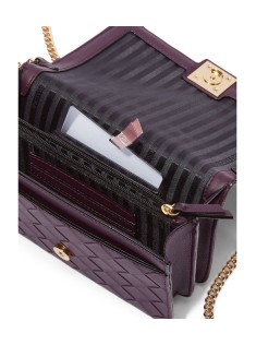 Сумка Крос-боді The Victoria Mini Shoulder Bag Violet Woven