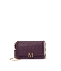 Сумка Кросс-боди The Victoria Mini Shoulder Bag Violet Woven