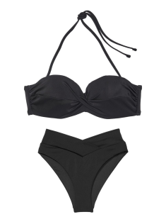 Купальник Mix-and-Match Twist Bandeau Bikini Black