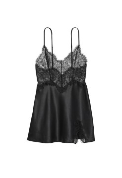 Пеньюар Very Sexy Lace Plunge Slip Black