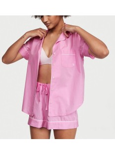 Пижама Cotton Short Pajama Set Lilac Chiffon Flora