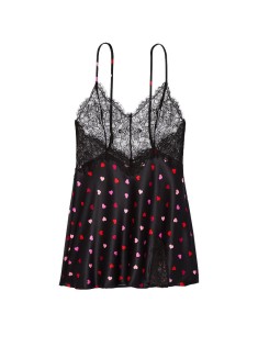 Пеньюар Very Sexy Lace Plunge Slip Multi Tossed Hearts