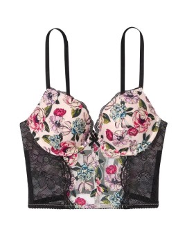 Бюстгалтер  Victoria’s Secret VERY SEXY Purest Pink Floral Push-Up Bra Top