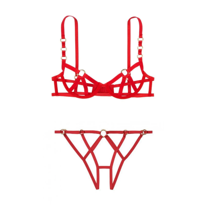Комплект білизни Victoria's Secret Very Sexy Lipstick Rings