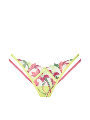 Трусики FOR LOVE & LEMONS Petunia Embroidery Thong Panty