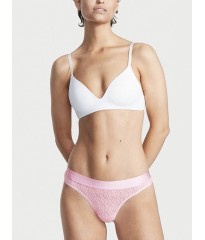 Трусики Cotton Logo Thong panty Pink