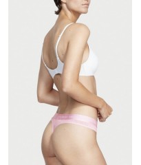 Трусики Cotton Logo Thong panty Pink