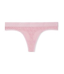Трусики Cotton Logo Thong panty Pink