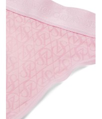 Трусики Cotton Logo Thong panty Pink