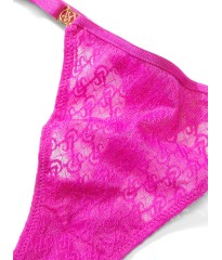 Трусики Icon Lace Adjustable String Thong Panty Fuchsia Frenzy