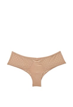 Трусики Victoria's Secret Lace Cheeky Panty Praline