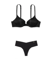 Комплект T-shirt push-up Plunge Black logo Set
