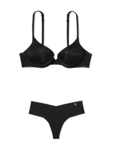 Комплект T-shirt push-up Plunge Black logo Set