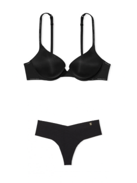 Комплект T-shirt push-up Plunge Black logo Set