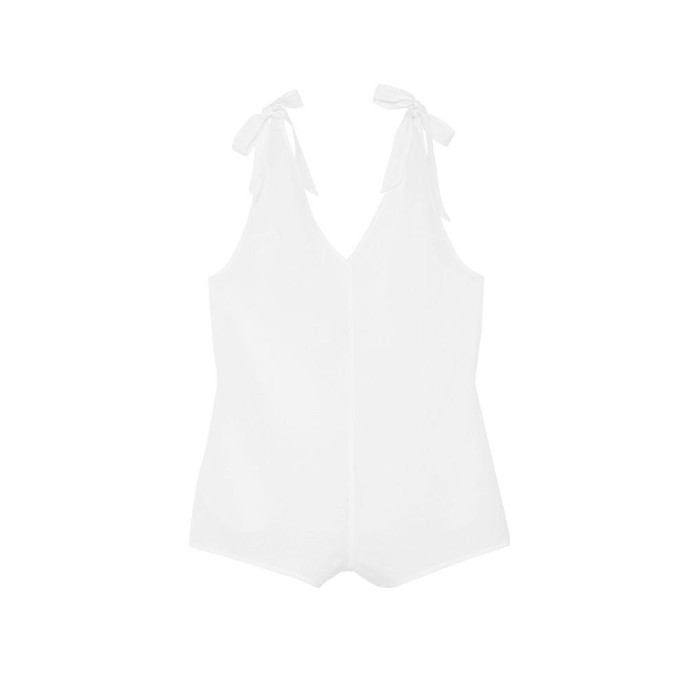 Ромпер SWIM Linen Romper Coverup White