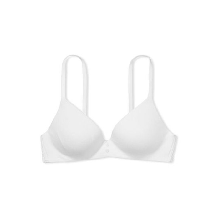 Бюстгальтер Ribbed Lightly Lined Non Wired T-Shirt Bra White Set