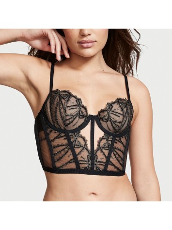 Комплект білизни Dream Angels Black Gold Lace Set