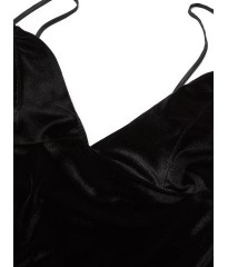 Пеньюар Velvet Slip Dress Black