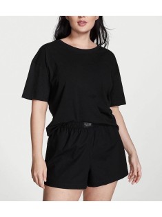 Пижама Cotton Short Tee-jama Set Black