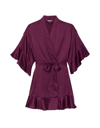Халат Victoria Secret Satin Short Kimono Robe Kir