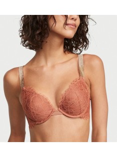Бюстгальтер Shine Strap Lace Push-Up Bra Chemise
