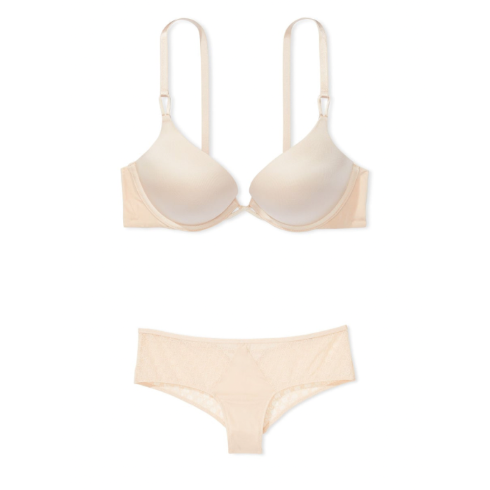 Комплект белья Bombshell Add-2-Cups Push-Up Bra Marzipan Set