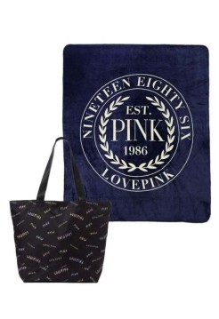 Набір Сумка+Плед Tote Bag+Cozy Blanket PINK