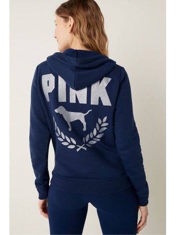 Спортивний костюм PINK Everyday Lounge Perfect Full Zip Blue