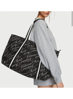 Пляжна сумка Zip Bag Black Logo