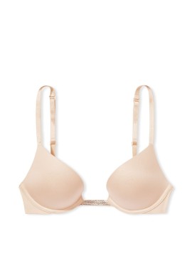 Бюстгальтер BARE Plunge Convertible Shine Bra Beige
