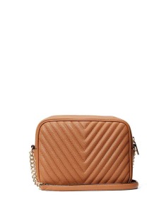 Сумка The Victoria Top Zip crossbody Caramel