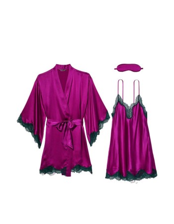 Подарунковий набір 3-Piece Silk Gift Set Dark Purple