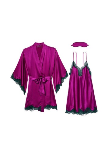 Подарунковий набір 3-Piece Silk Gift Set Dark Purple