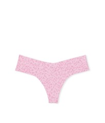 Трусики No Show Thong Panty Pink Leopard